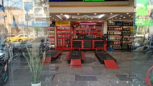 عکس تعمیرگاه موتور سیکلت و نمایندگی خدمات کویر موتور کد 366
