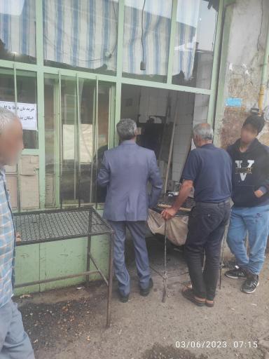 عکس نانوایی سنگکی