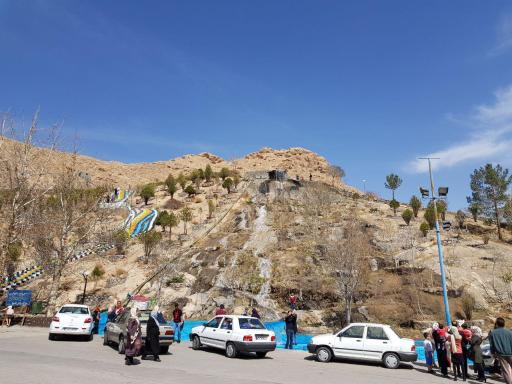 عکس آبشار مصنوعی شاهرود