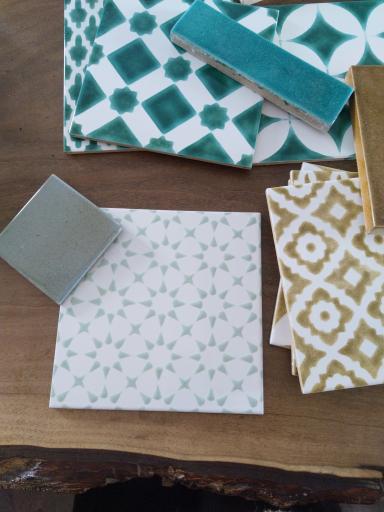 عکس کاشی سنتی نیستان 