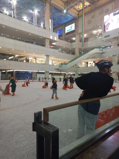 عکس پاتیناژ پدیده شاندیز (اسکیت روی یخ)