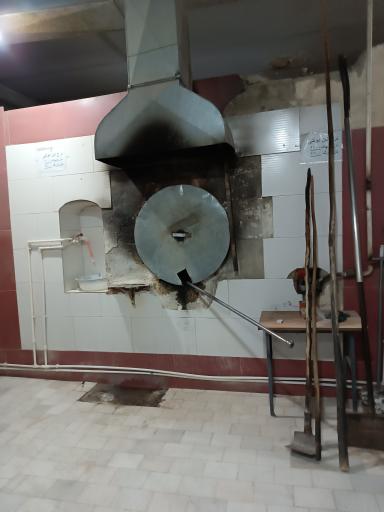 عکس نانوایی سنگک