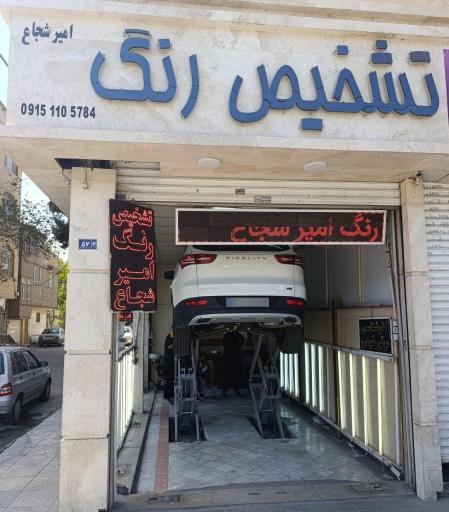 تشخیص رنگ امیر شجاع