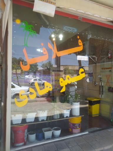 عکس فلافلی عمو هادی