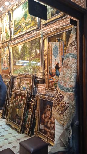 عکس فرش و تابلو فرش فیروز کاوش ملی