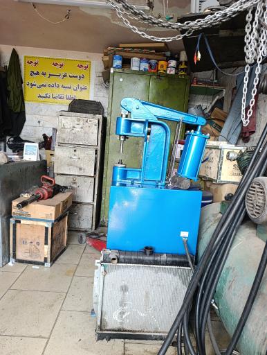 عکس تعمیرگاه ماشین سنگین،قاسم بابلی