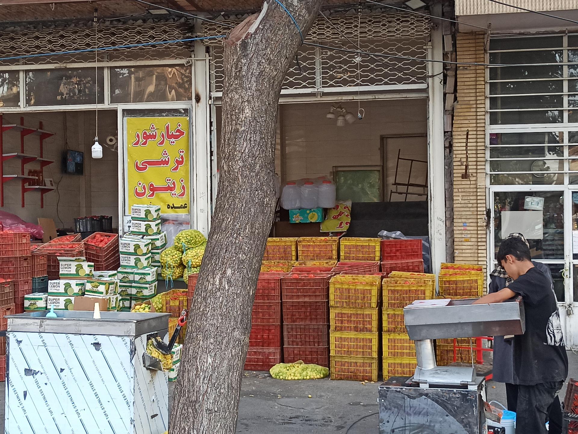 عکس آب گیری گوجه و لیموترش