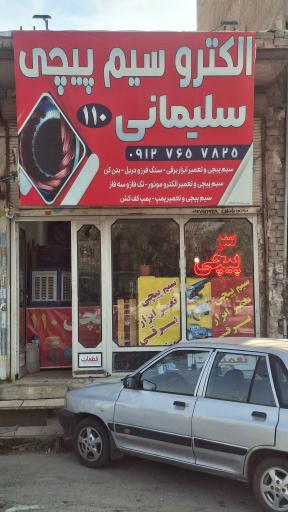 عکس الکترو سیم پیچی سلیمانی 110