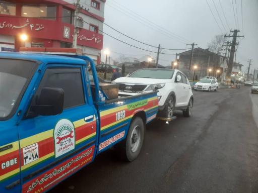 عکس حمل خودرو رشت 