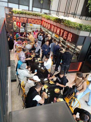 عکس فست فود سلف سرویس نامحدود فود هانتر