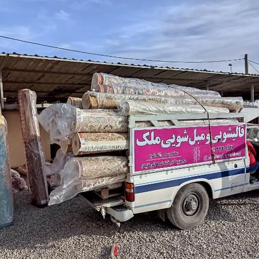 عکس کارخانه قالیشویی ملک