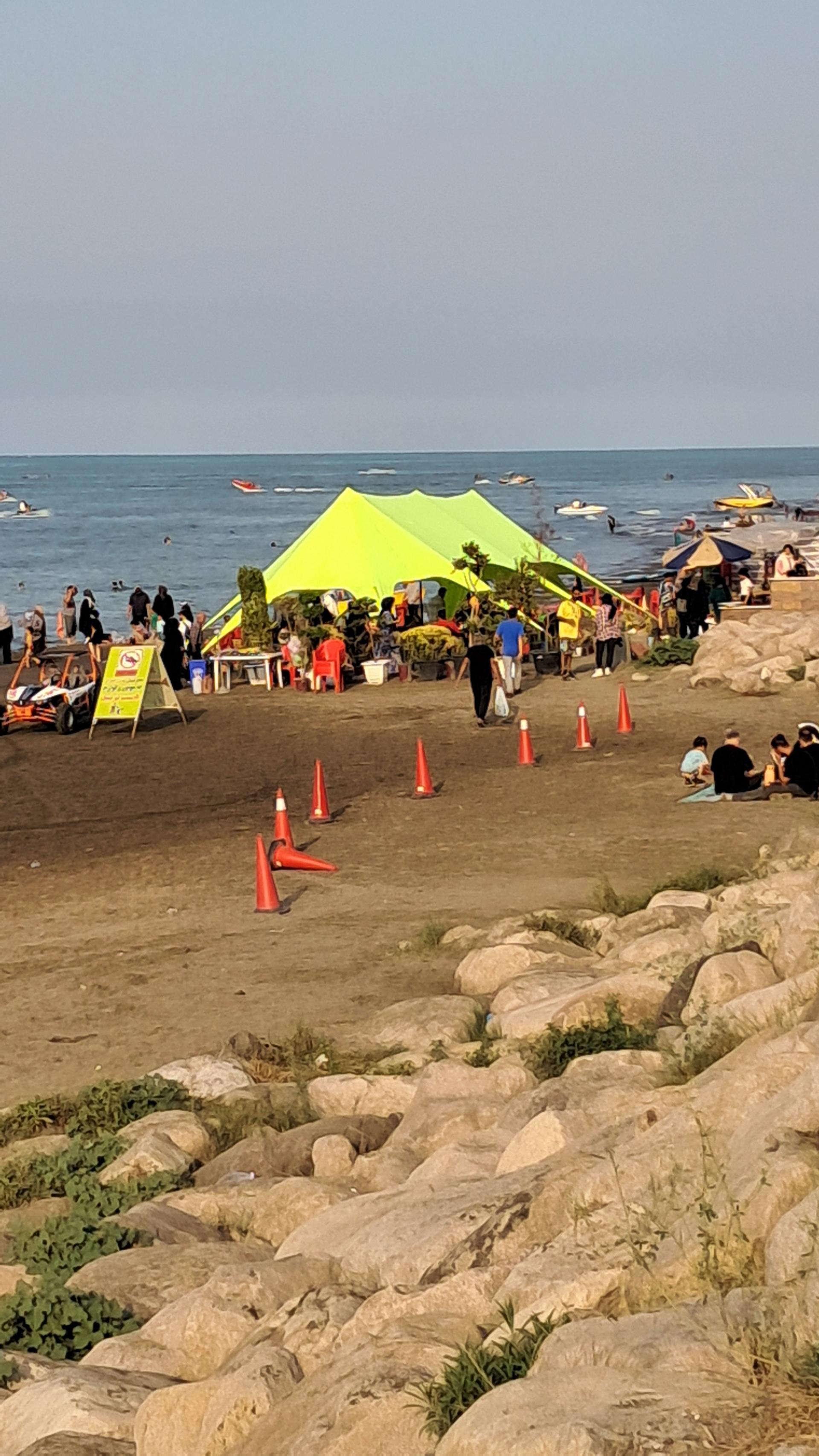 عکس ساحل تنکابن