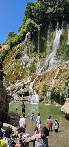 عکس آبشار دوم بیشه