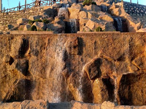 عکس آبشار سنگی گلستان