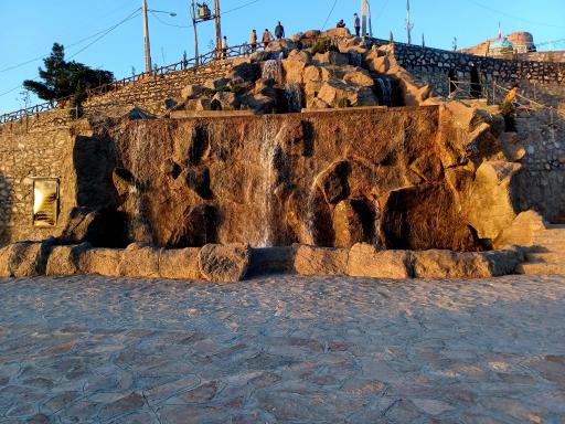 عکس آبشار سنگی گلستان