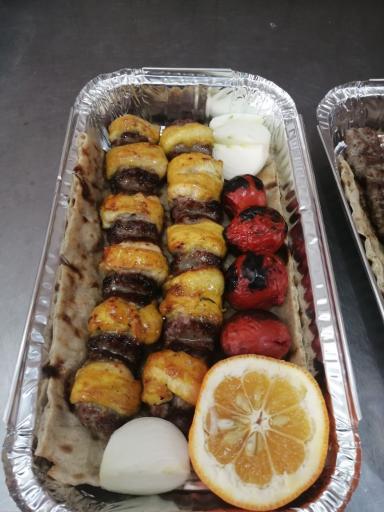 عکس کباب و حلیم آراسته