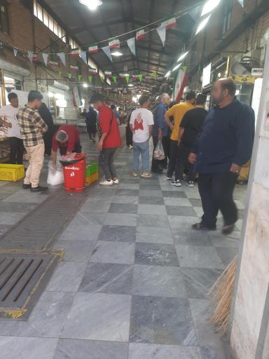 عکس میدان میوه و تره بار بهمن