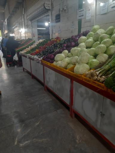 عکس میدان میوه و تره بار بهمن
