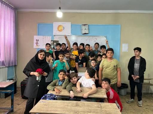 عکس دبستان پسرانه حافظ بابل