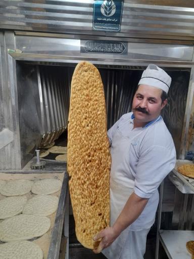 عکس نانوایی بربری تهران مهرزاد