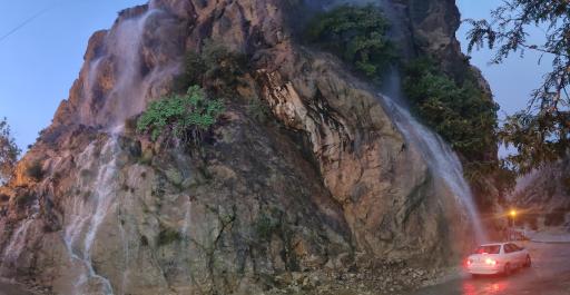 عکس آبشار سپیددشت