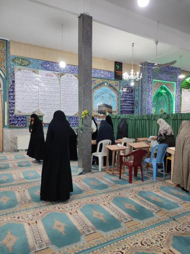 عکس مسجد لسان الارض