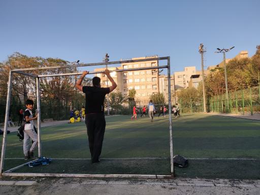 عکس زمین چمن بوستان زمزم