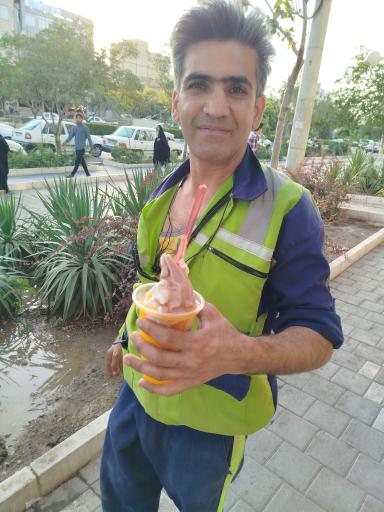 عکس آبمیوه بستنی 