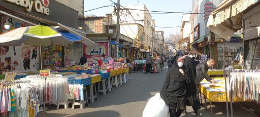 عکس بازار عبدل آباد