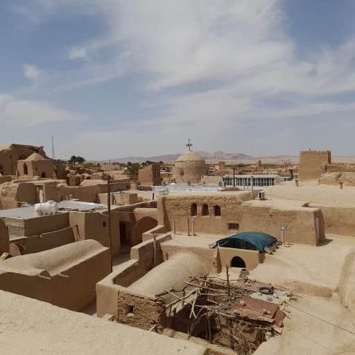 عکس قلعه ساسانی جندق