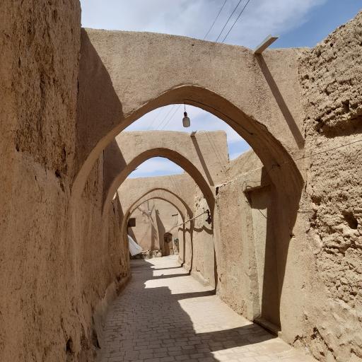 عکس قلعه ساسانی جندق