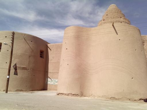 عکس قلعه ساسانی جندق