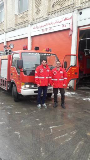 عکس آتش نشانی