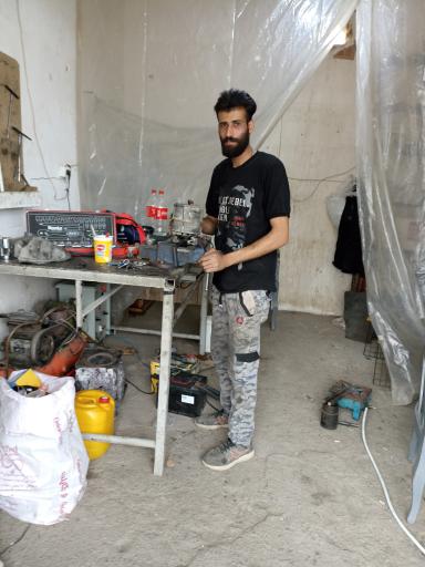 عکس باطری سازی استاد علی