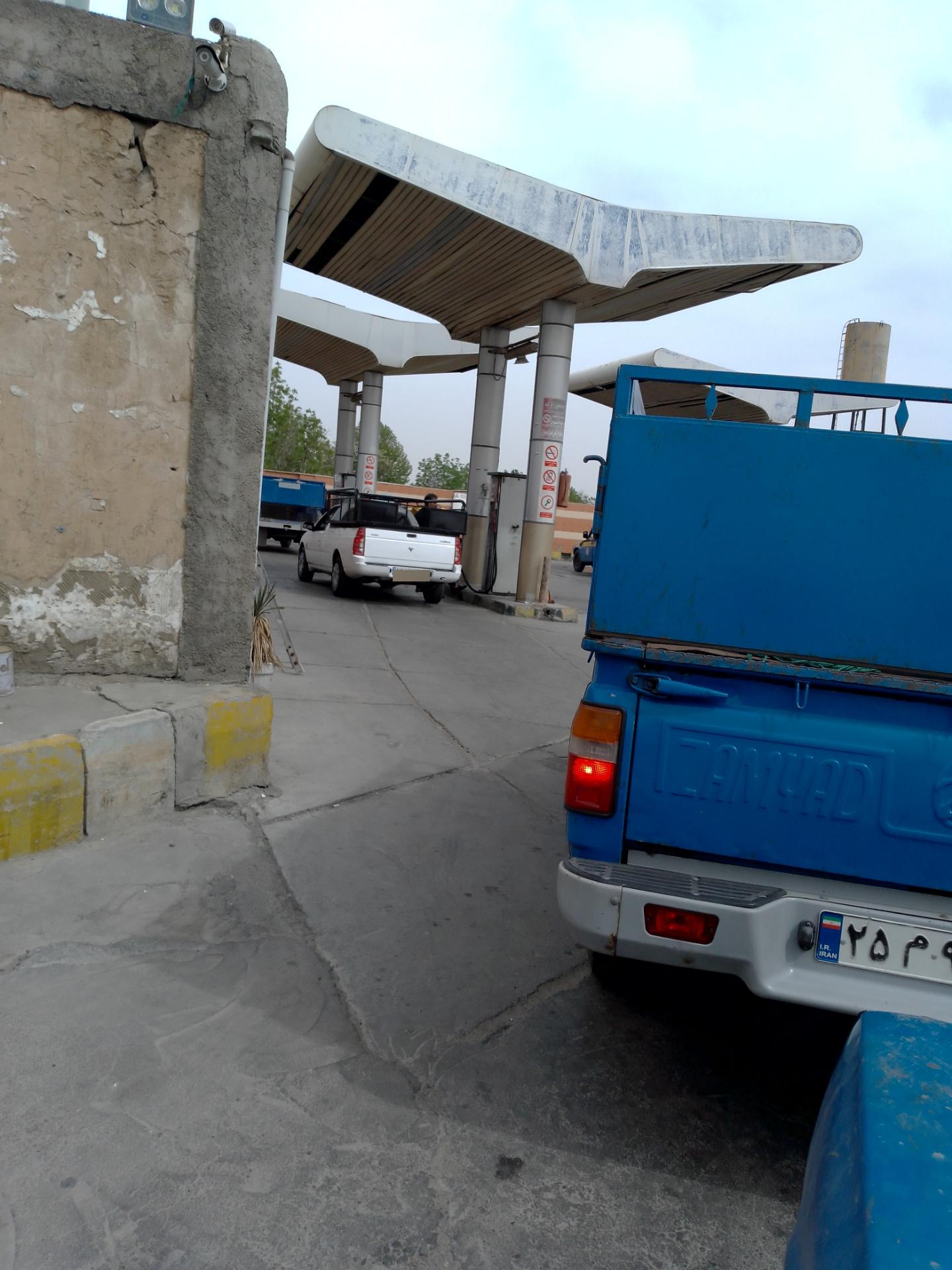 عکس جایگاه گاز سی ان جی مرتضی گرد