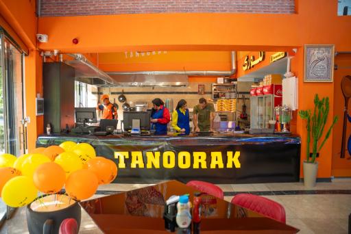 عکس فست فود تنورک