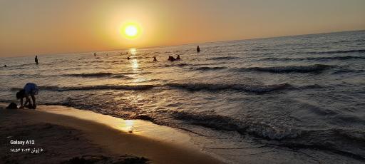 عکس ساحل خط ۹ چالوس