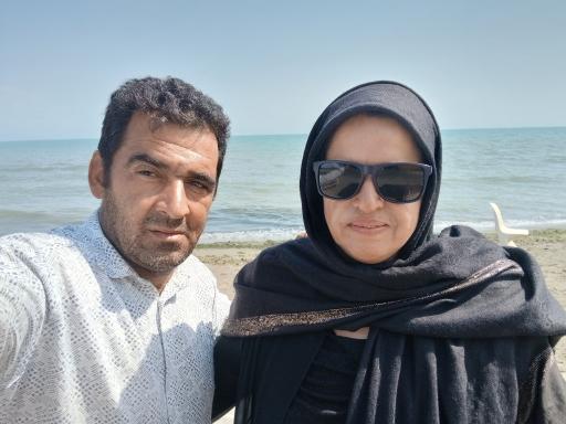عکس ساحل خط ۹ چالوس