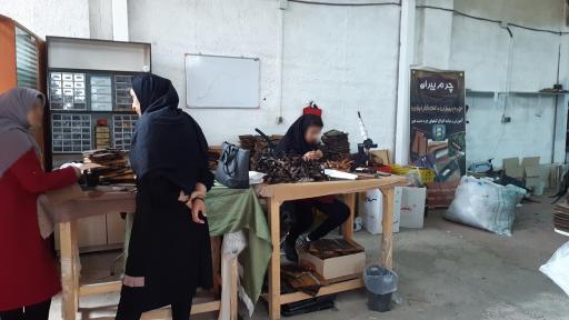 عکس کارخانه چرم بیران