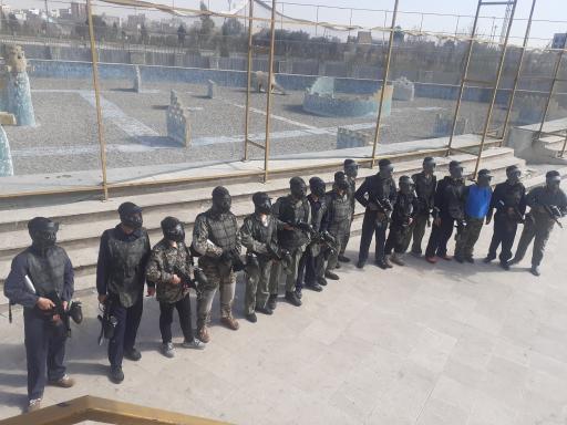 عکس باشگاه پینت بال رازی