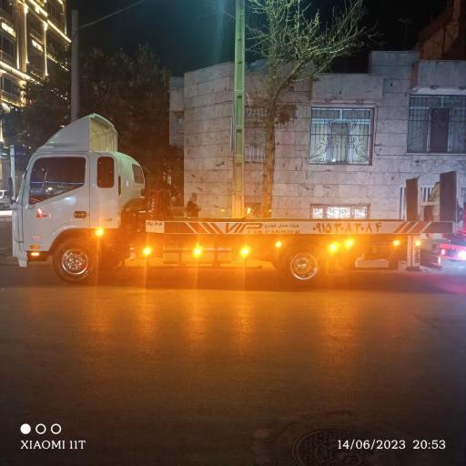 عکس کفی حمل خودرو امداد خودرو سعید سالار