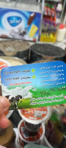 عکس لبنیات محلی علیزاده