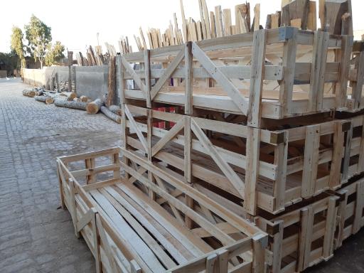 عکس کارگاه تولیدی جعبه سنگ و پالت احمدی