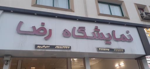 عکس نمایشگاه اتومبیل رضا 