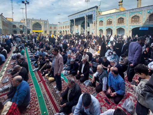 عکس صحن مطهر امامزاده حمزه