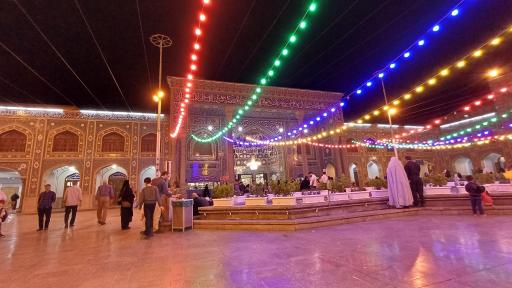 عکس صحن مطهر امامزاده حمزه