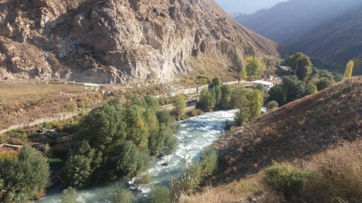 عکس رودخانه هراز