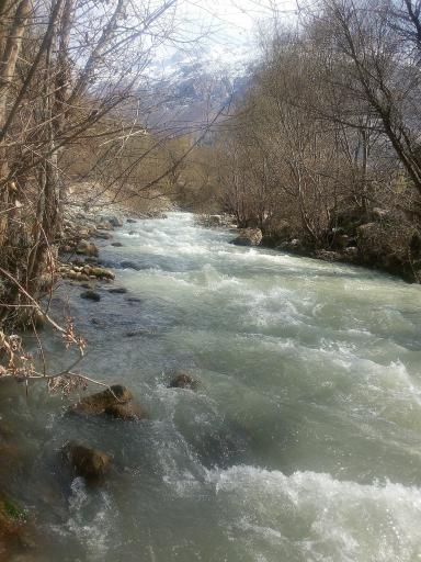 عکس رودخانه هراز