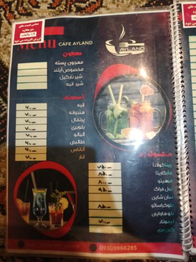 عکس باغ رستوران آیلند 