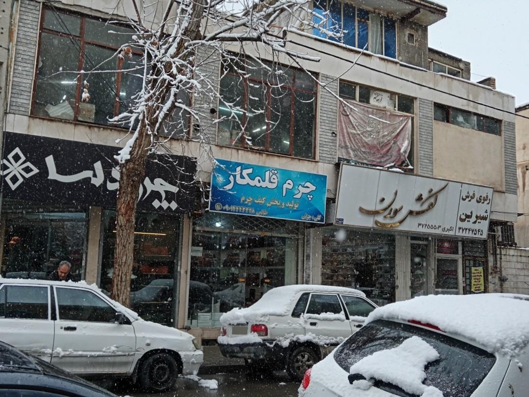 عکس چرم قلمکار